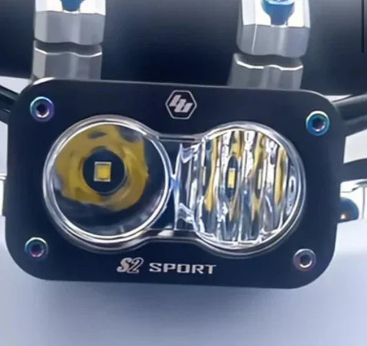 titanium Baja light cover bolts