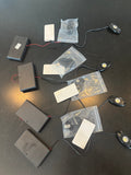 Battery powered rock lights