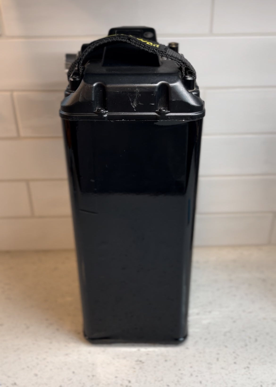 "Invisible" Gloss Black Surron Battery Wrap