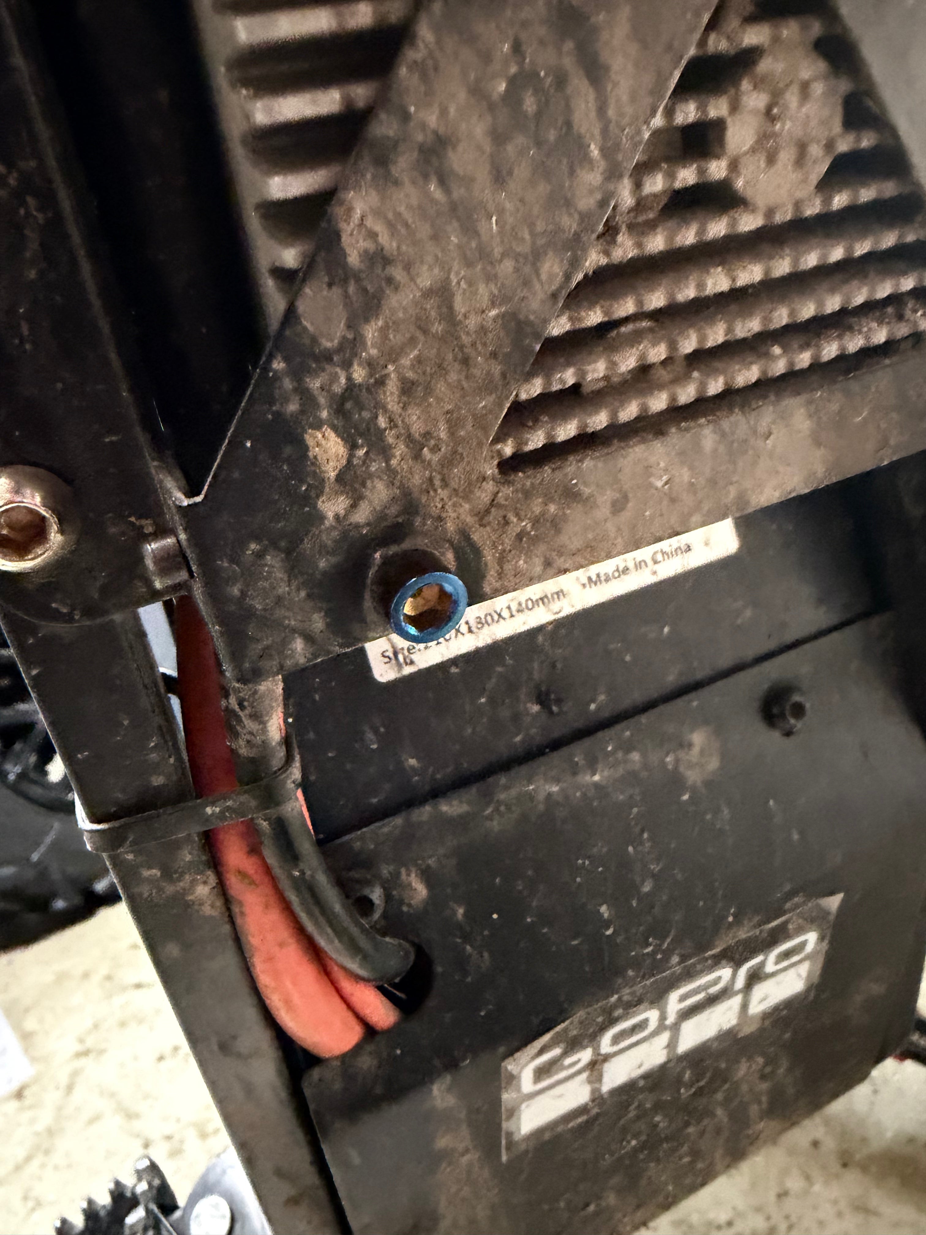 TUTTIO PLATED CONTOLER MOUNT BOLTS    (4pcs)