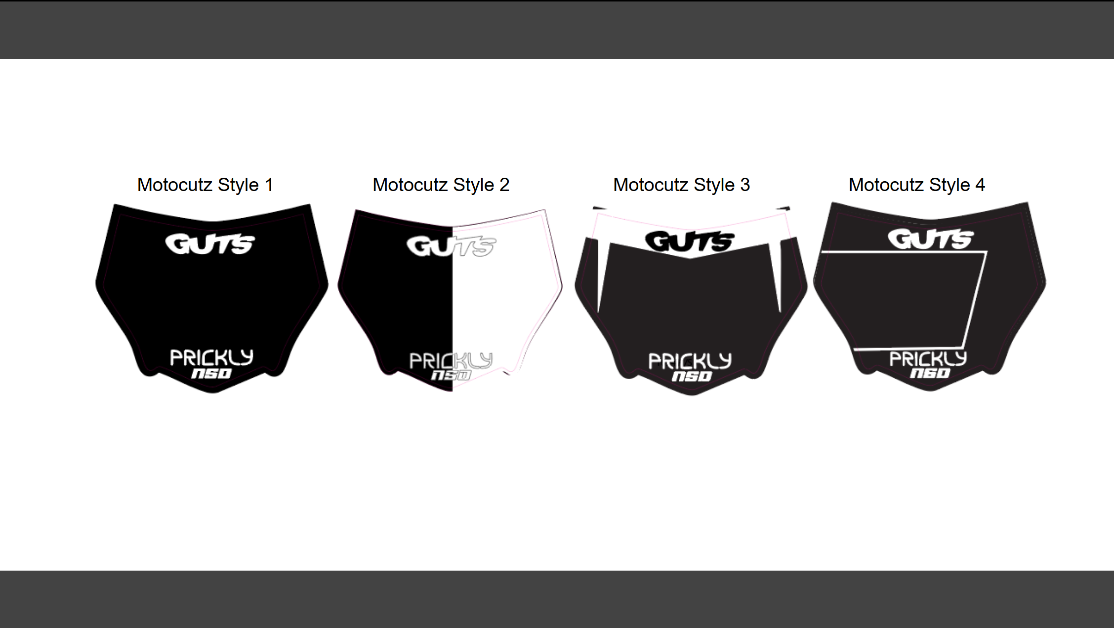 Motocutz Plate Decal