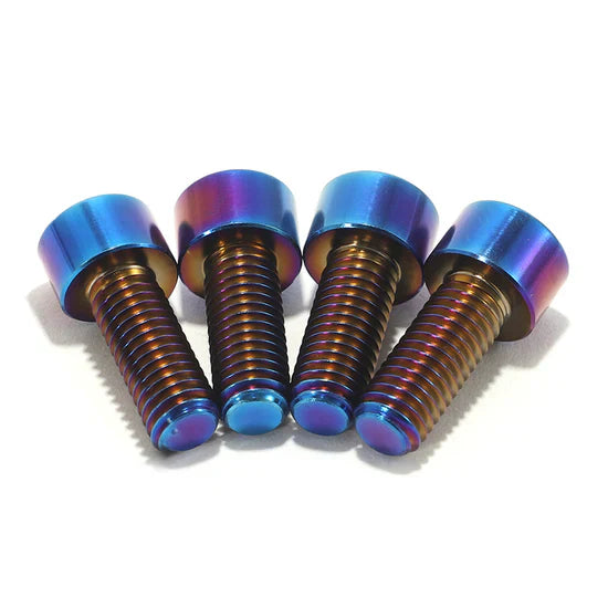 titanium Baja light cover bolts